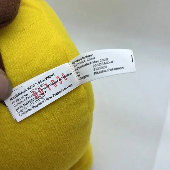 NWT Pokémon 9” Pikachu Plush - Picture 13 of 14